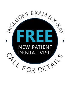 New Patient Dental Visit stamp
